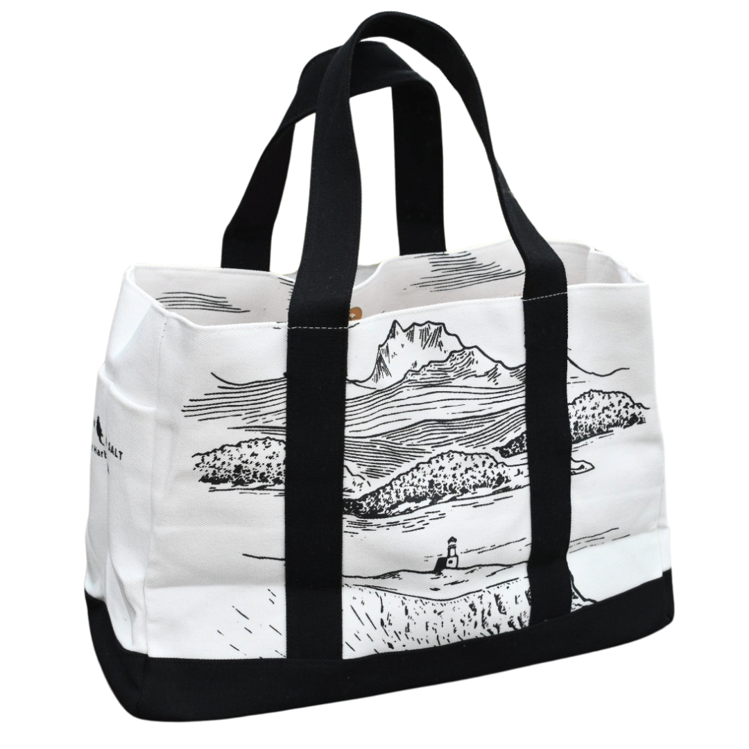 Canvas Salt Tote Bag