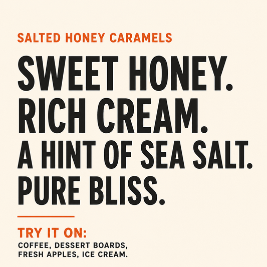 Salted Honey Caramels