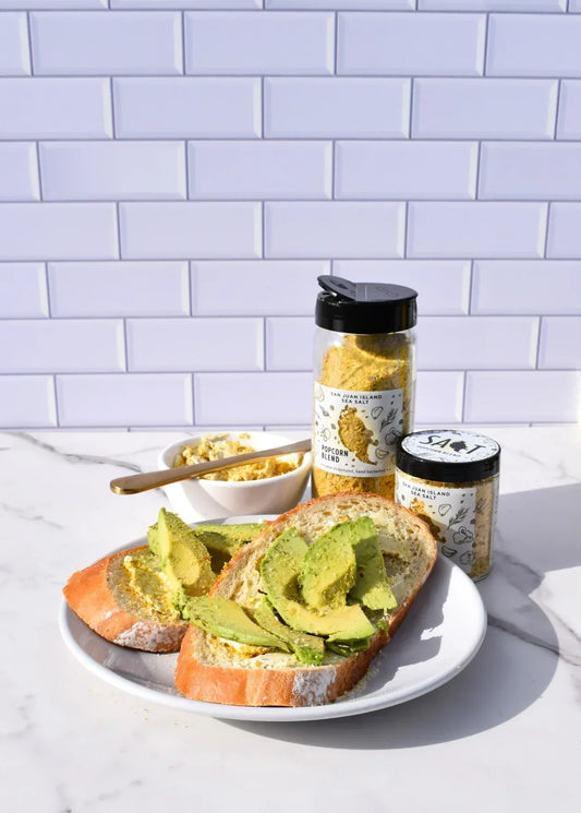 Golden Cream Cheese with Popcorn Blend