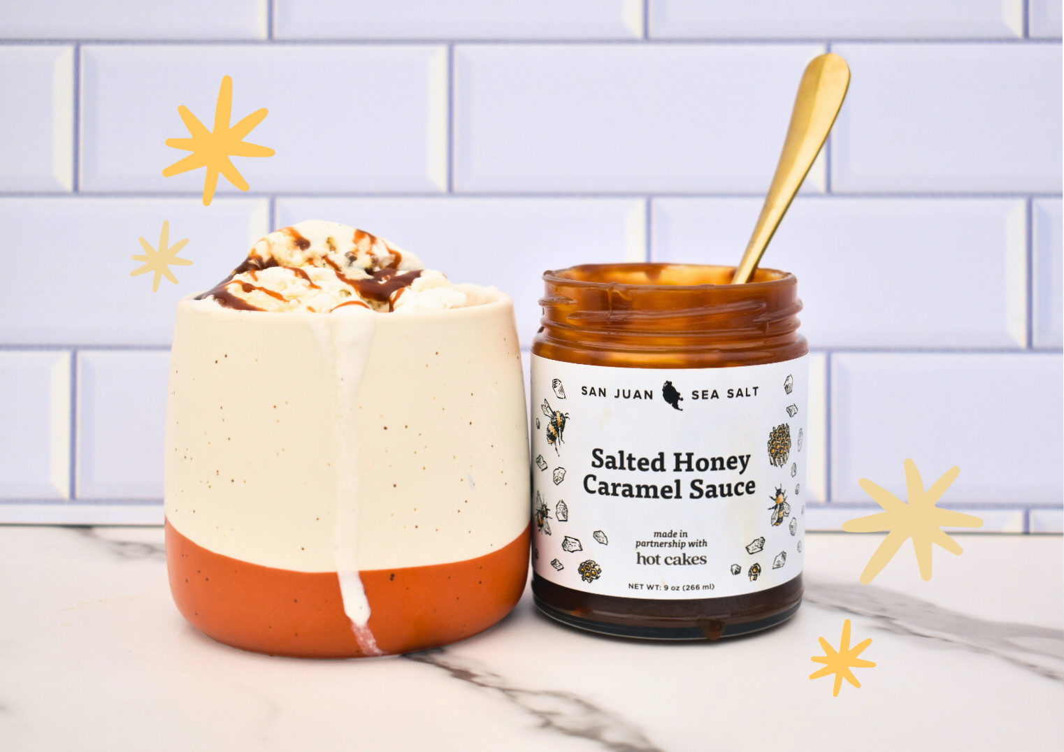 Toffee and Salted Honey Caramel Sauce