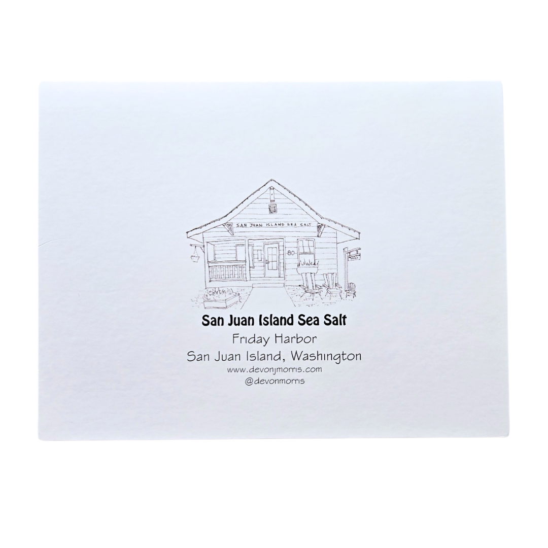 Salt Store Greeting Card by Devon Morris