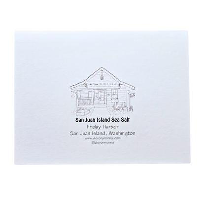 Salt Store Greeting Card by Devon Morris