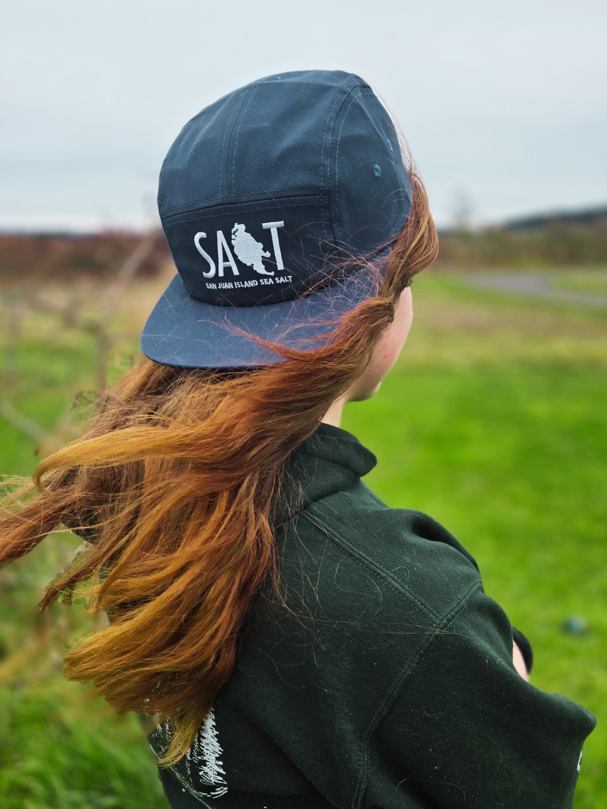 Waxed Canvas Navy Salt Hat