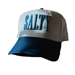 "Salty" Embroidered Trucker Hat (3D Puff Embroidery)
