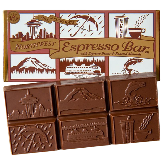 Northwest Espresso Milk Chocolate Bar